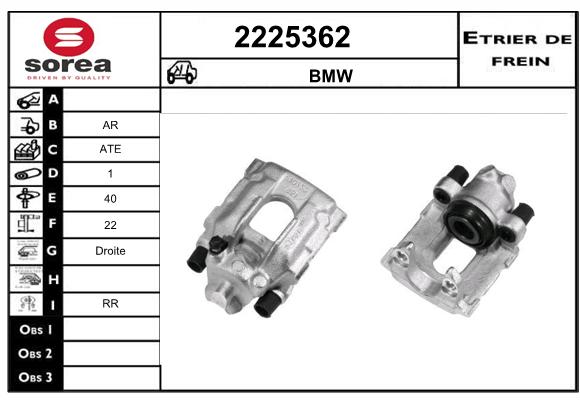 Estribo de freno SEEAC 4225362