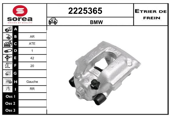 Estribo de freno SEEAC 4225365