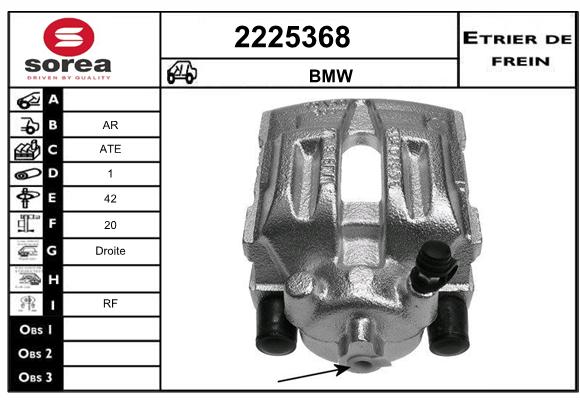 Estribo de freno SEEAC 4225368