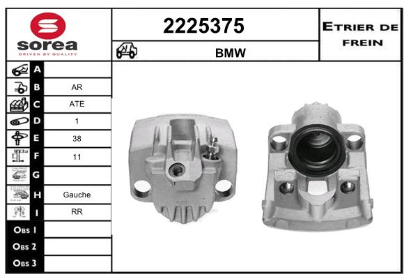 Estribo de freno SEEAC 4225375