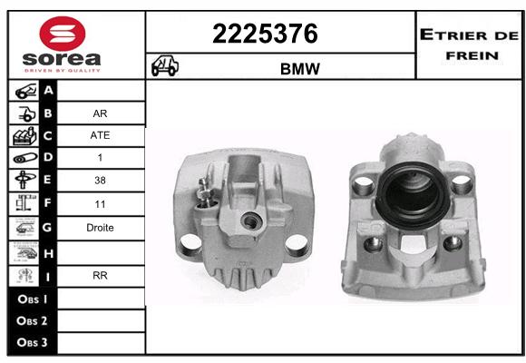 Estribo de freno SEEAC 4225376