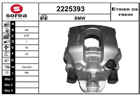 Estribo de freno SEEAC 4225393