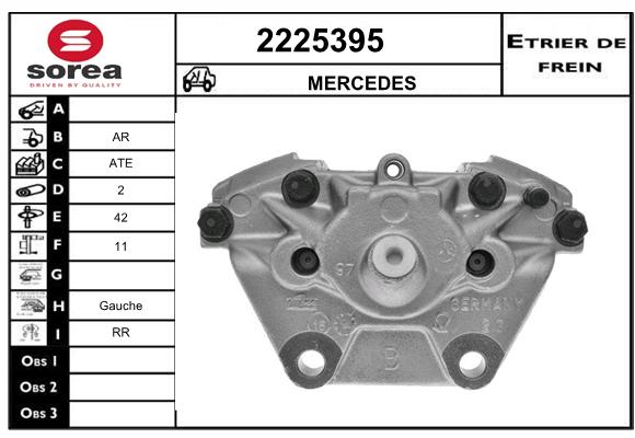 Estribo de freno SEEAC 4225395