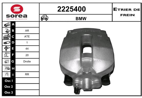 Estribo de freno SEEAC 4225400