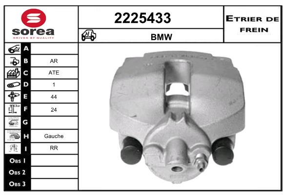 Estribo de freno SEEAC 4225433