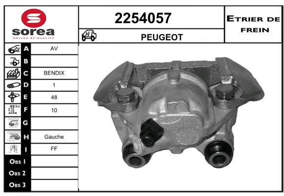 Estribo de freno SEEAC 4254057