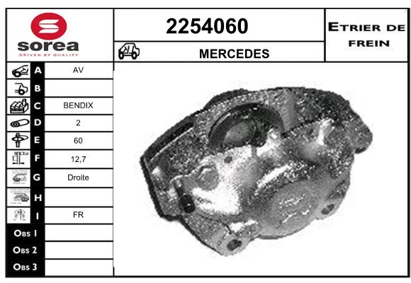 Estribo de freno SEEAC 4254060