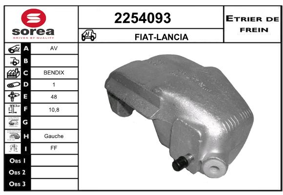 Estribo de freno SEEAC 4254093