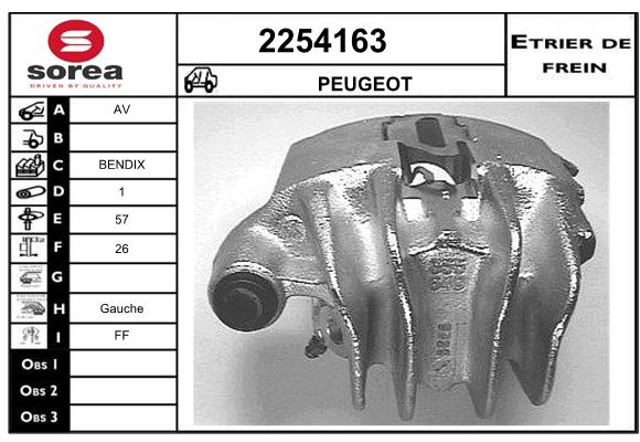 Estribo de freno SEEAC 4254163