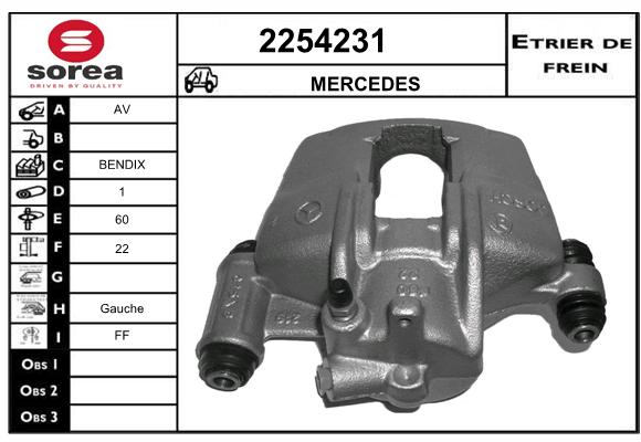 Estribo de freno SEEAC 4254231