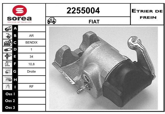 Estribo de freno SEEAC 4255004