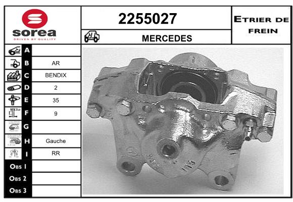 Estribo de freno SEEAC 4255027