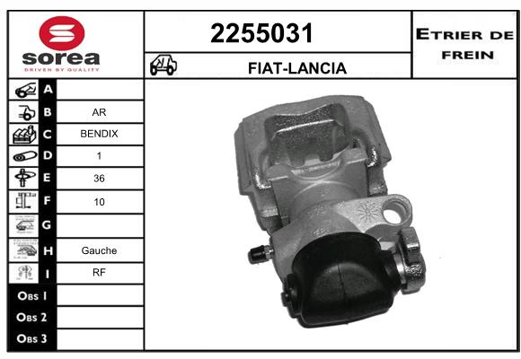 Estribo de freno SEEAC 4255031