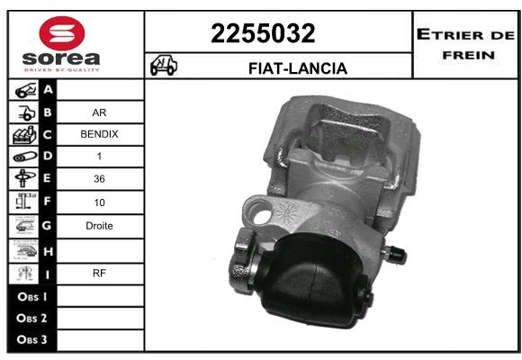 Estribo de freno SEEAC 4255032