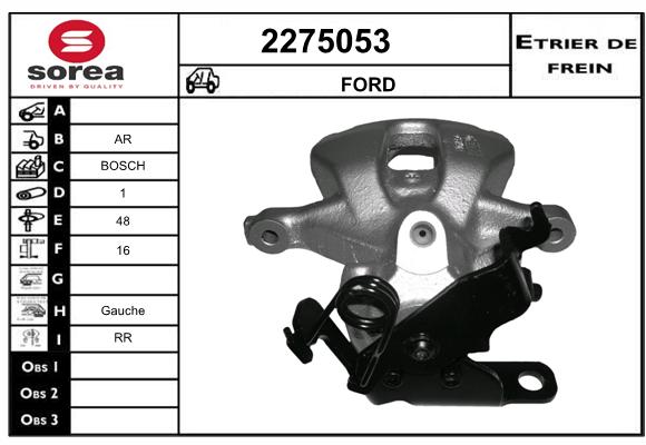 Estribo de freno SEEAC 4275053