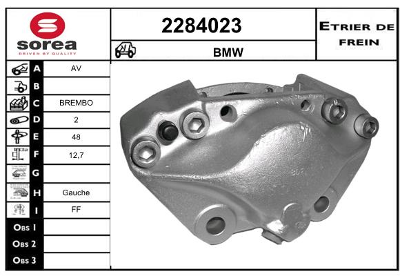 Estribo de freno SEEAC 4284023