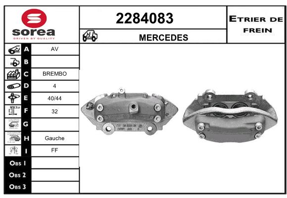 Estribo de freno SEEAC 4284083