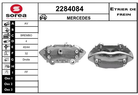 Estribo de freno SEEAC 4284084