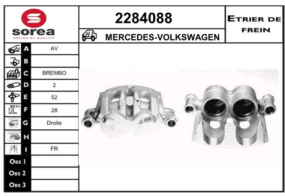 Estribo de freno SEEAC 4284088