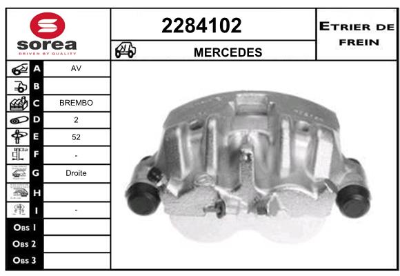 Estribo de freno SEEAC 4284102