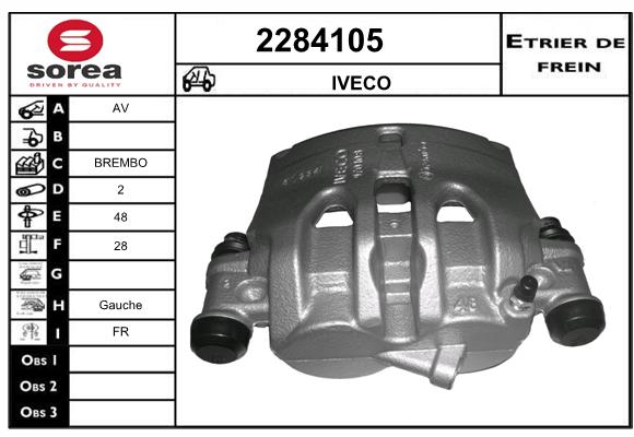 Estribo de freno SEEAC 4284105