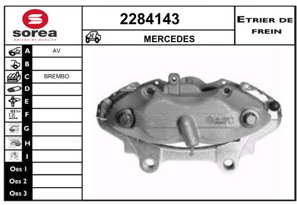 Estribo de freno SEEAC 4284143