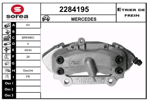 Estribo de freno SEEAC 4284195