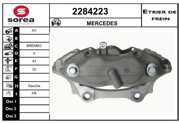 Estribo de freno SEEAC 4284223