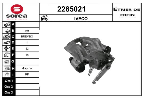 Estribo de freno SEEAC 4285021