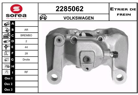 Estribo de freno SEEAC 4285062