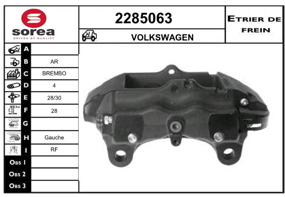 Estribo de freno SEEAC 4285063