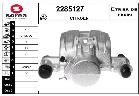 Estribo de freno SEEAC 4285127