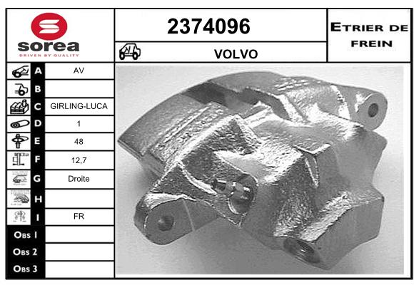 Estribo de freno SEEAC 4374096