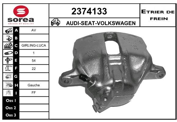 Estribo de freno SEEAC 4374133