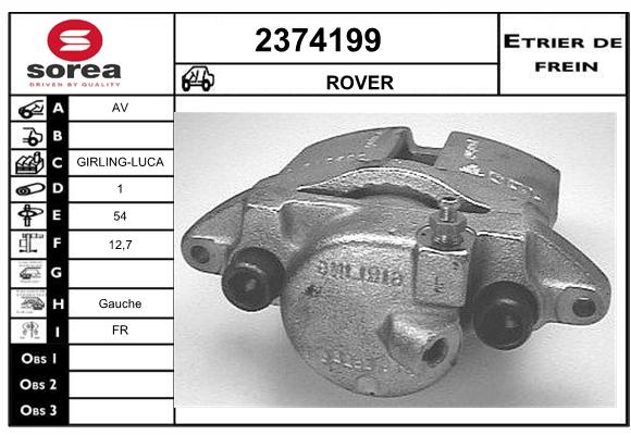 Estribo de freno SEEAC 4374199