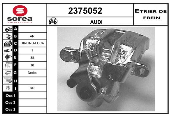 Estribo de freno SEEAC 4375052