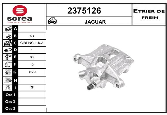 Estribo de freno SEEAC 4375126