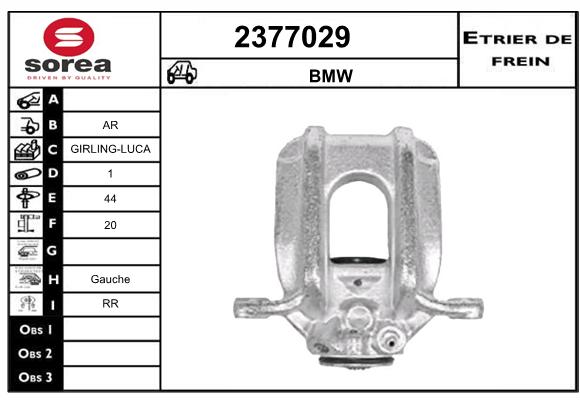 Estribo de freno SEEAC 4377029