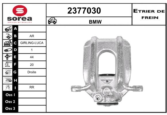 Estribo de freno SEEAC 4377030