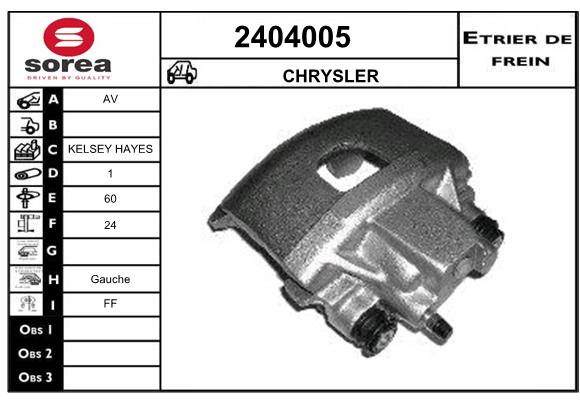 Estribo de freno SEEAC 4404005