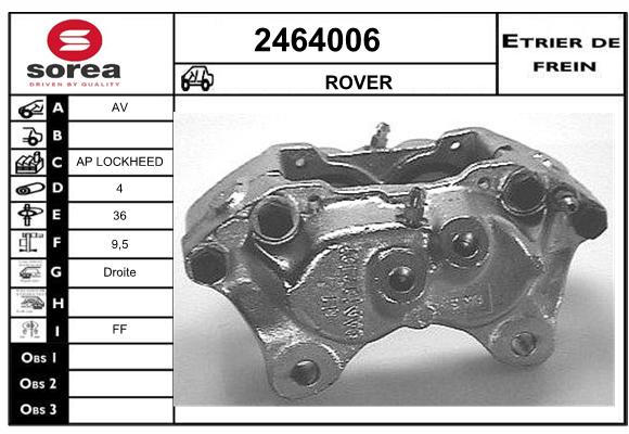 Estribo de freno SEEAC 4464006