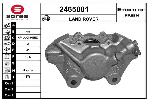 Estribo de freno SEEAC 4465001