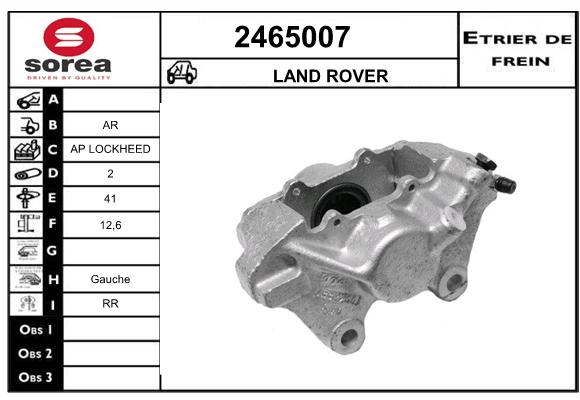 Estribo de freno SEEAC 4465007