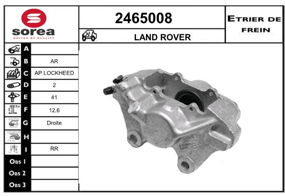 Estribo de freno SEEAC 4465008