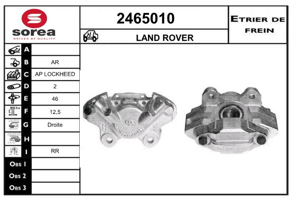 Estribo de freno SEEAC 4465010