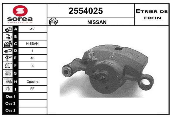 Estribo de freno SEEAC 4554025