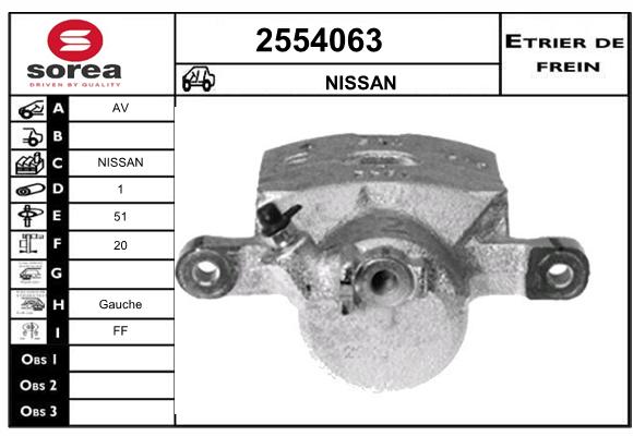 Estribo de freno SEEAC 4554063