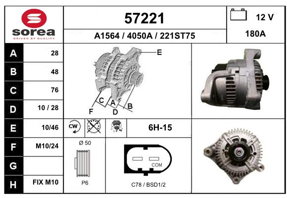 Alternador SEEAC 4050A