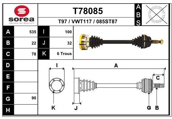 Transmisión SEEAC VWT117