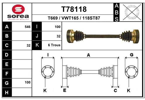 Transmisión SEEAC VWT165